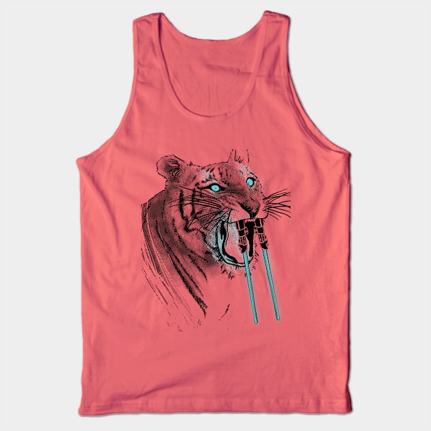 Toothed Saber Tiger Tank Top by Tobe_Fonseca